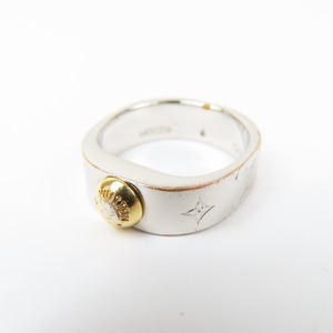 41289*1 иен старт *LOUIS VUITTON Louis Vuitton кольцо nano грамм 21 год производства S M00216 10 номер аксессуары кольцо кольцо metal серебряный 