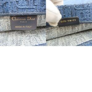 41118★1円スタート★Christian Dior クリスチャンディオール 新品同様美品 ブックトート ラージ オブリーク トートバッグ キャンバスの画像10