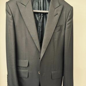 【TOM FORD】トムフォード スーツ 濃紺 ネイビー 44 Fit Y 細身 中古 極美品 セットアップ の画像1