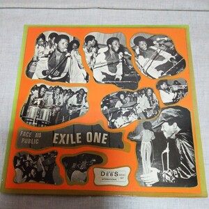 【FRANCE-Original】EXILE ONE Face Au Public HDD557 Disques DEBS アフロ・ファンク!!