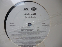 Aaliyah / Back & Forth シュリンク未開封 試聴可 名曲 90s R&B CLASSIC キャッチーサウンド_画像3
