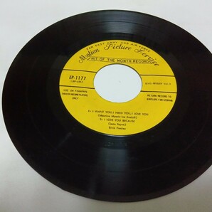 【EPレコード】ジャケットありません MY BABY LEFT ME ELVIS PRESLEYの画像2