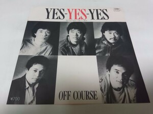 【EPレコード】 YES-YES-YES オフコース