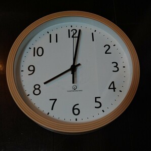 壁掛け時計 アナログ 掛時計 NITORI ニトリの画像1