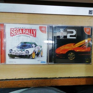  Dreamcast racing soft Sega Rally 2+ Shutoko Battle 2