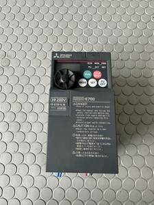 三菱電機インバーター FR-E720-0.2K 中古動作品　送料520円