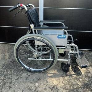 KAWAMURA カワムラサイクル 車椅子 コンパクト 自走介助 車いす 軽量車椅子 兼用 折りたたみ 自走 介助ブレーキ 介護の画像5