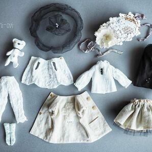 // pieni-ovi // Blythe outfit ブライス アウトフィット 4月のお洋服セットの画像10