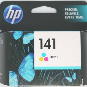 【送料220円/期限4月/純正品】HP 141 カラー インク 適合機HP PHOTOSMART C4275,C4380,C4480,C4486,C4490,C4580,C5280,D5360 J5780,J6480等の画像1