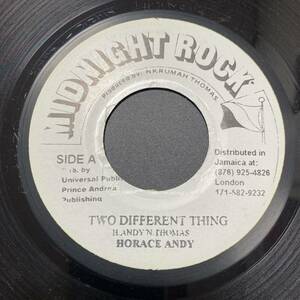 Horace Andy / Two Different Thing ( Midnight Rock 7inch ) ホレス・アンディ