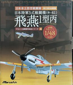絶版新品希少 Marushin/マルシン1/48 金属製完成品シリーズ 日本陸軍3式戦闘機 飛燕