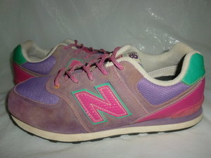 ★new balance KL574 C3G `13製ニューバランス KL574 C3G パープル/ピンク/グリーン