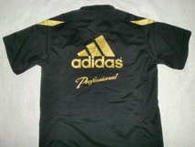 ★adidas Professional プルオーバートレーニングトップ M `12製アディダス プロフェッショナル ハーフスリーブウインドトップ_画像4