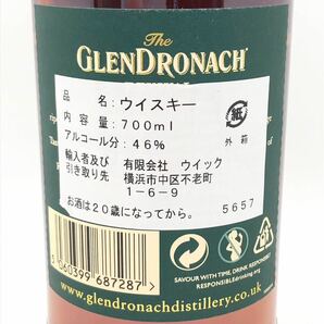 【未開栓】 GLENDRONACH グレンドロナック REVIVAL リバイバル 15年 スコッチ ウイスキー 700ml 46% 箱の画像6