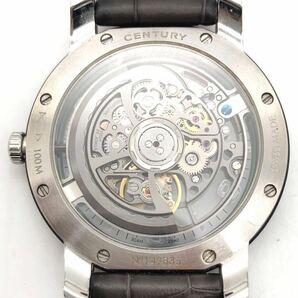 【稼働品】 CENTURY センチュリー エレガント スケルトン 648.7.N.S1.12.150.CXM 腕時計 自動巻き メンズ 箱の画像5