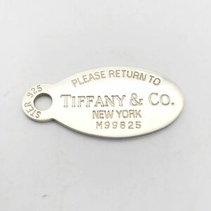 TIFFANY&Co ティファニー リターントゥ オーバル タグ SV925 トップ ペンダント ネックレス シルバー アクセサリー 