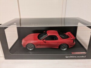 イグニッションモデル IG 1/18 マツダRX-7 FD3S レッド