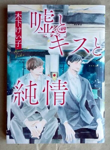 嘘とキスと純情 木下けい子 集英社 君恋 BL ★ 即決 美品 中古本 漫画 LVDBL