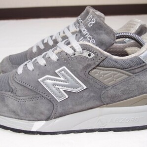 USA製 ニューバランス M998CH グレー 24cm / MADE IN USA new balance 998 US6の画像5