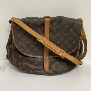 営AD761-100◆ LOUIS VUITTON ルイヴィトン モノグラム ソミュール 斜め掛け ショルダーバッグ 【w33×H25×D22】