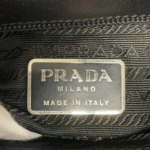 DA0017-80◆ PRADA／プラダ B8155 カナパスポーツ ナチュラル キャンバス トートバッグの画像6