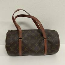 営KZ352-80◆ LOUIS VUITTON ルイヴィトン モノグラム パピヨン 筒型 ミニボストンバッグ ハンドバッグ _画像1