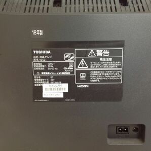 ●代EB020-200B 【通電確認済み】 TOSHIBA 東芝 REGZA レグザ 40型 40インチ 液晶テレビ 40S21 フルHD 2018年製 リモコン付属の画像8