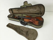 ●営ST934-120　Antonius Stradivarius バイオリン 1/2 No.112 J.V.S TOKYO anno 1981 ケース付き_画像1