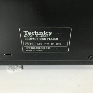 ●営SA596-120 Technics SL-PS860 MASH テクニクス コンパクトディスクプレーヤー ＳＬ-ＰＳ860  CD リモコン付きの画像8