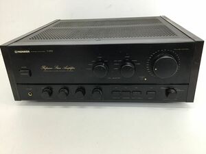 ●営SA595-120　PIONEER パイオニア ステレオ　プリメインアンプ 　モデルA-838　オーディオ機器　1989年製