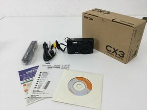 ●営KZ882-60　RICOH CX3 リコー コンパクトデジタルカメラ 元箱付き