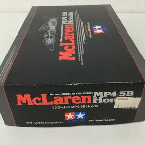 ●営AD763-80【未組立】1/20 タミヤ マクラーレン モデルキットコレクション マクラーレン MP4/5B ホンダ プラモデルの画像5