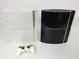 ●営KW832-100　SONY プレイステーション3 PS3 CECH-LOO 2台セット 本体 コントローラー