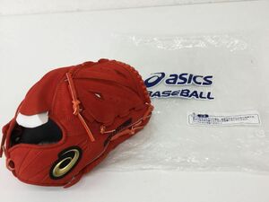 ●営SA618-80【保管品】アシックス asics GOLD STAGE 硬式 グローブ 3121A182 サンプル