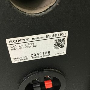 ●営ST950-120 SONY ソニー CMT-SBT100 HCD-SBT100 SS-SBT100 システム コンポ 14年製 音響機器 オーディオの画像7