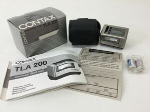 ●営SR103-60【未使用品】CONTAX TLA200 ストロボ フラッシュ フィルムカメラ コンタックス