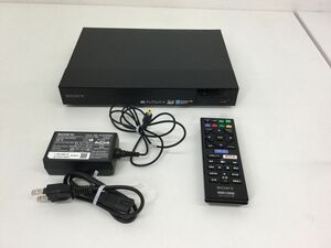 ●営ST026-80【リモコン付き】SONY/ソニー ブルーレイディスク BDプレーヤー/DVDプレーヤー BDP-S6500 2015年製