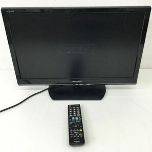 ●営FU567-120【リモコン/B-CASカード付】SHARP シャープ LC-22K20 液晶カラーテレビ 22V型 2014年製の画像1