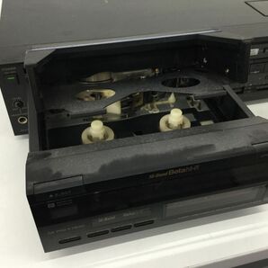 ●営ST024-120【リモコン付き】SONY SL-HF1000D Betamax ハイバンド ベータマックス ビデオデッキ 現状品の画像3