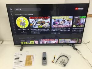 ●営SR128-250C　【取扱説明書付き・初期化済み】 東芝 TOSHIBA REGZA 50C350X 50型 液晶 テレビ YouTube接続済み 2023年製 リモコン