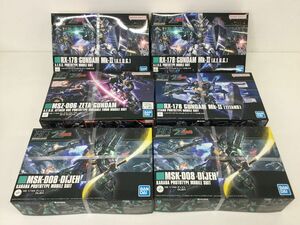 ●KSB285-120【未開封品】BANDAI HG 1/144 機動戦士Zガンダム プラモデル 6点まとめ