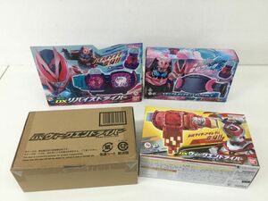 ●KSB368-120【保管品/未開封品含む】仮面ライダーリバイス DXリバイスドライバー/DXウィークエンドライバー/メモリアルバイスタンプ 01