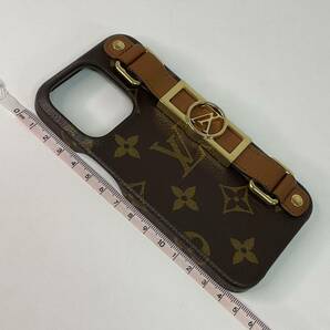 SKT619-60◆ LOUIS VUITTON ルイヴィトン バンパードーフィーヌ iPhone13pro ケース モノグラム スマホケース の画像5