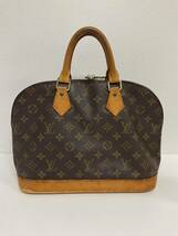 営KZ350-100◆ LOUIS VUITTON／ルイヴィトン 【M51130】モノグラム アルマ レザー ハンドバッグ_画像3