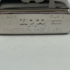 33699【TOKYO SWAP MEET 1999】ZIPPO/ジッポーライター シリアル有 067/300 SILVER PLATE J XIVの画像3