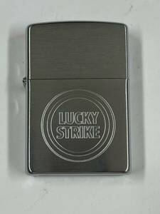 33692【LUCKY STRIKEロゴ】ZIPPO/ジッポーライター　K XV　缶ケース入り