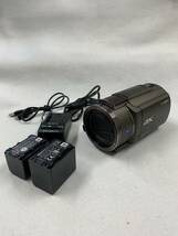 （33648）美品　SONY/ソニー　HANDYCAM 16.6 MEGA PIXELS　FDR-AX40　4K　ハンディカムカメラ　簡易動作確認済　コレクション_画像1