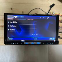 carrozzeria AVIC-ZH0007 HDDナビ Bluetooth DVD CD フルセグ HDMI 地図データ 2013年_画像5