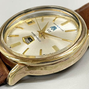 CITIZEN シチズン セブン SEOG 51302-C 金張りケース 23石 ヴィンテージ 手巻き 稼働 デイデイト パラウォーター メンズ 腕時計の画像7