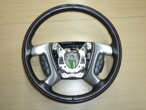 ** Cadillac Escalade original wood & leather combination steering wheel 2303033**